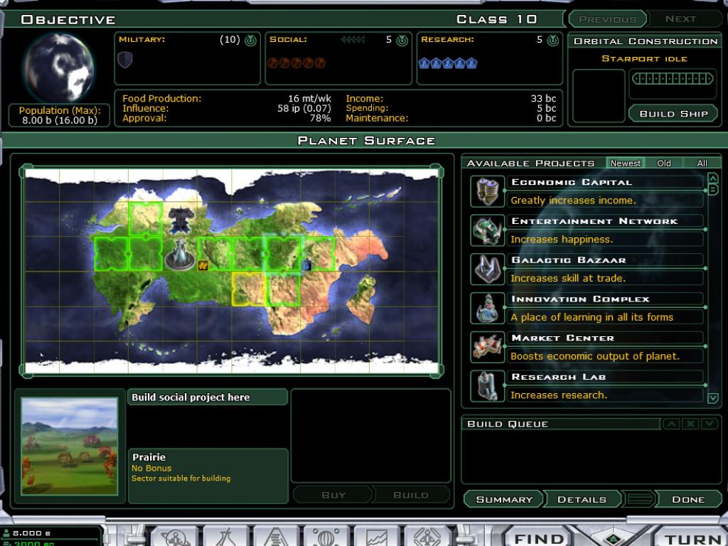 Скриншот из игры Galactic Civilizations 2: Twilight of the Arnor - 31