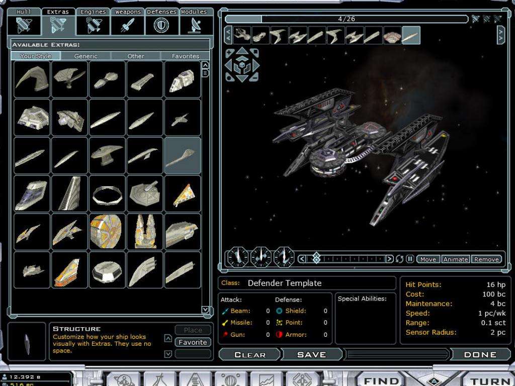 Скриншот из игры Galactic Civilizations 2: Twilight of the Arnor - 20