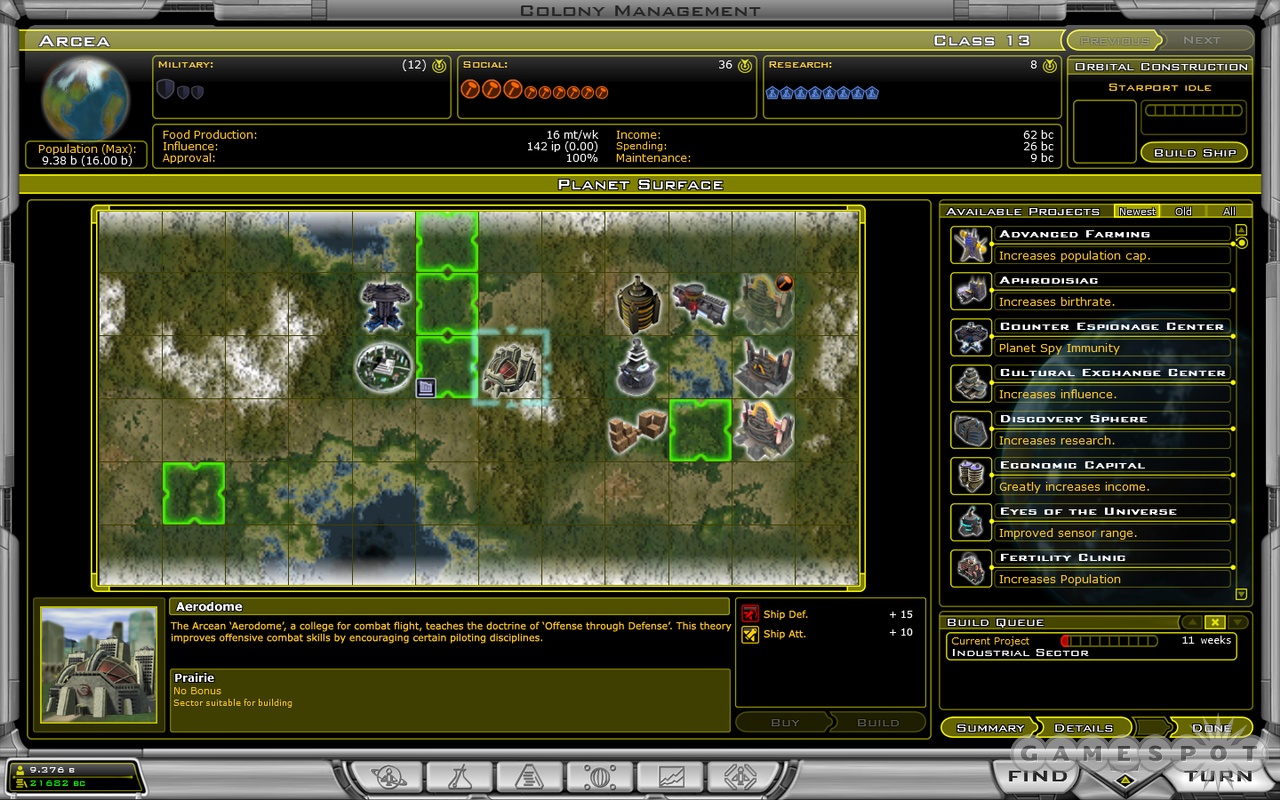 Скриншот из игры Galactic Civilizations 2: Twilight of the Arnor - 12
