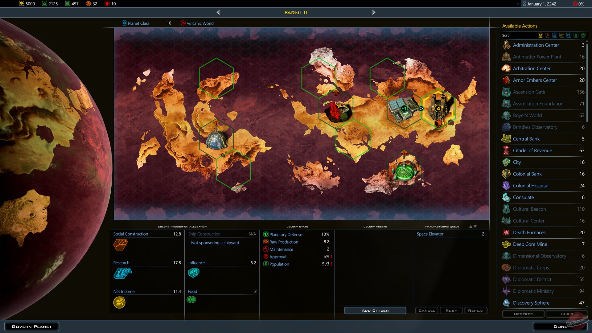 Скриншот из игры Galactic Civilizations 3 - 74