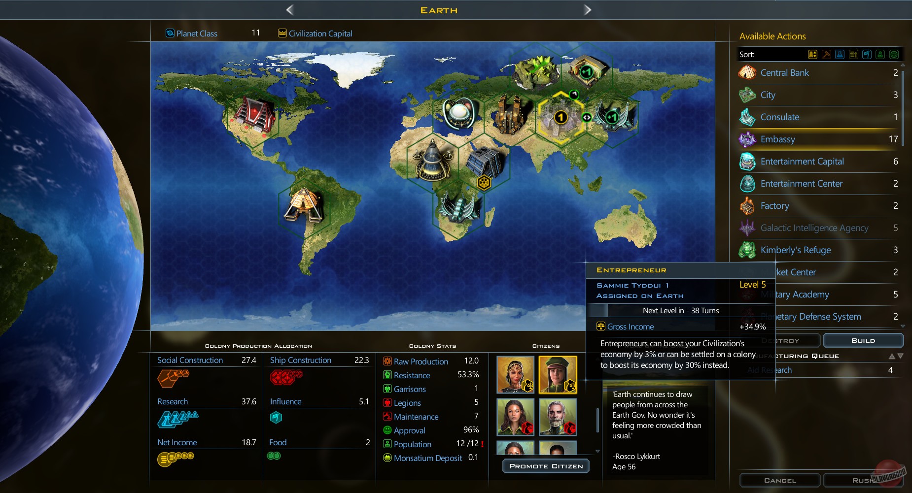 Скриншот из игры Galactic Civilizations 3 - 80