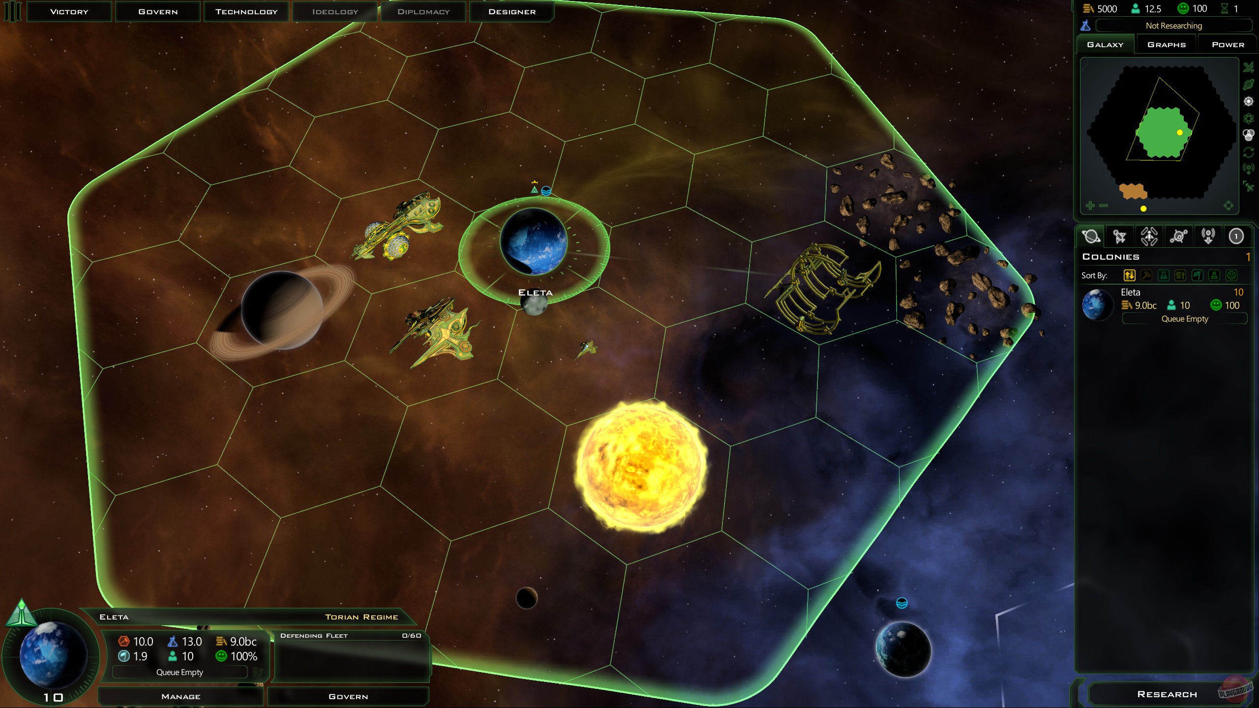 Скриншот из игры Galactic Civilizations 3 - 54