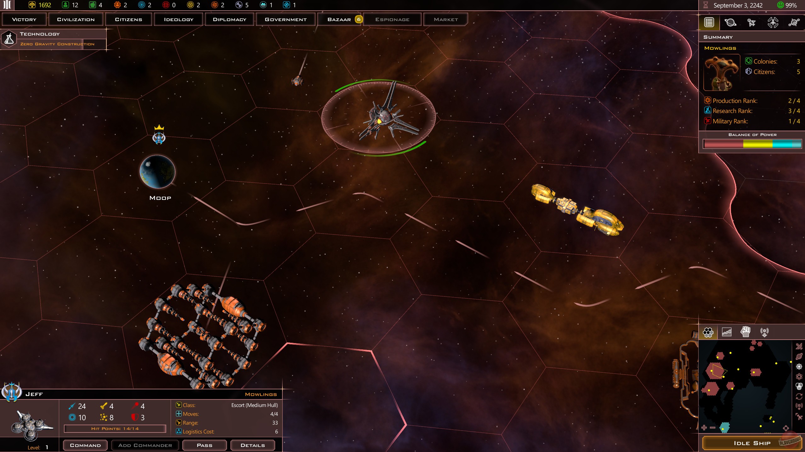Скриншот из игры Galactic Civilizations 3 - 34