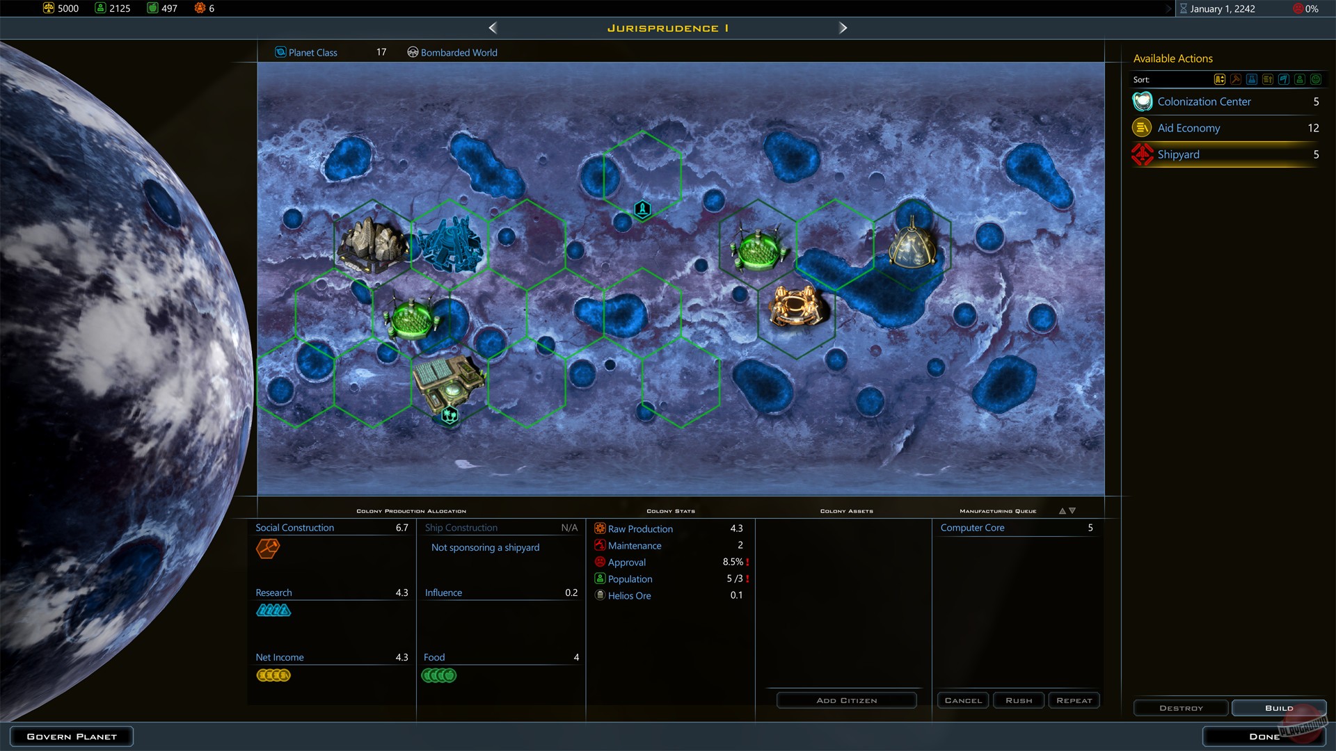 Скриншот из игры Galactic Civilizations 3 - 84