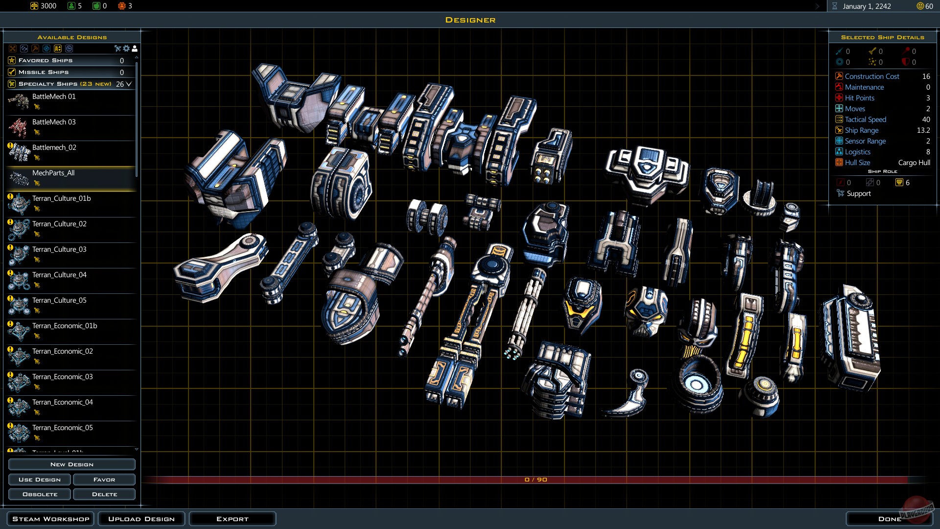 Скриншот из игры Galactic Civilizations 3 - 50