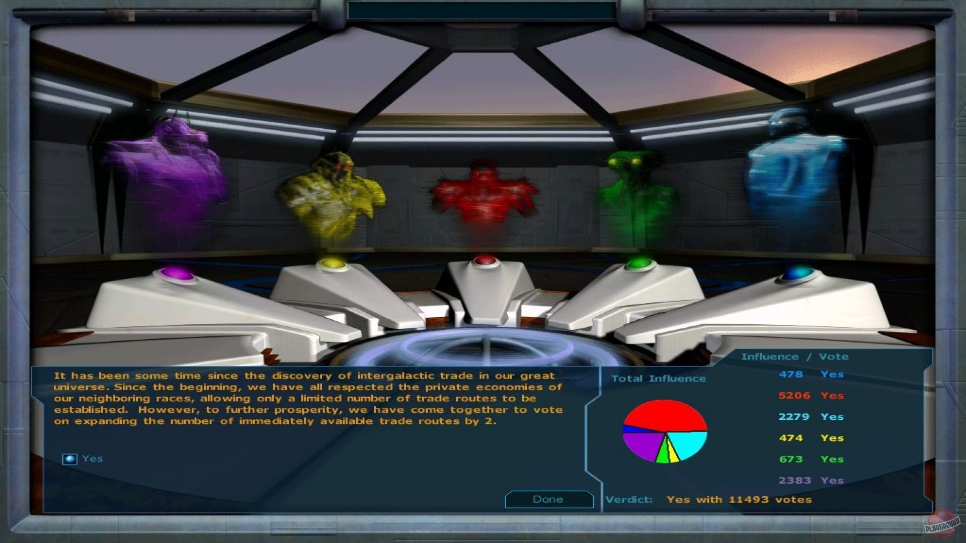 Скриншот из игры Galactic Civilizations - 11