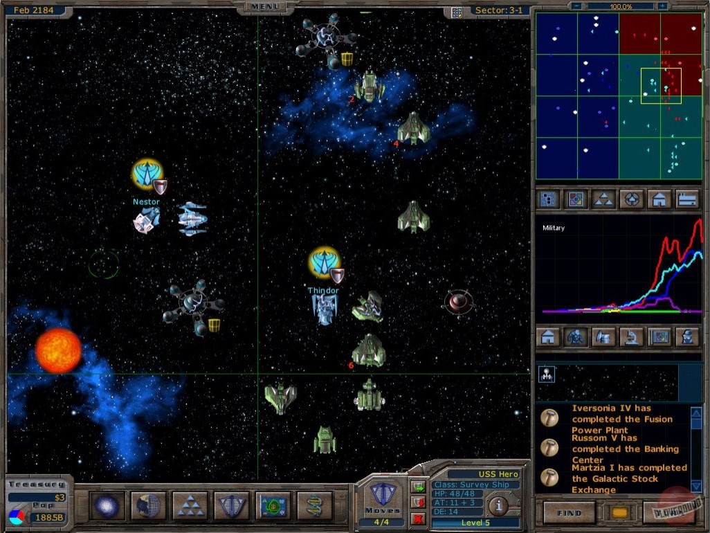 Скриншот из игры Galactic Civilizations - 8