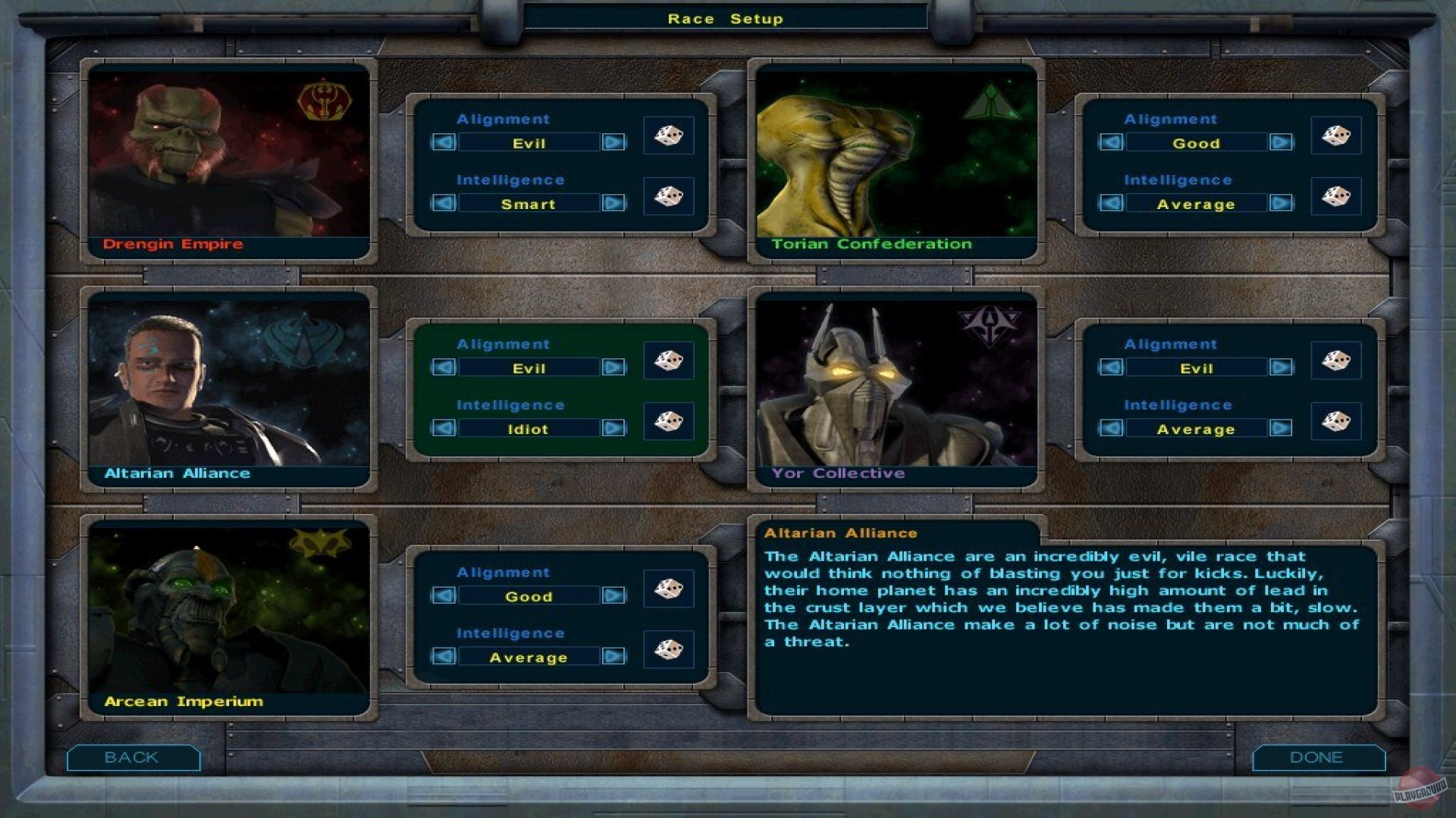 Скриншот из игры Galactic Civilizations - 13