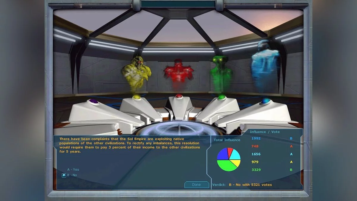 Скриншот из игры Galactic Civilizations - 10
