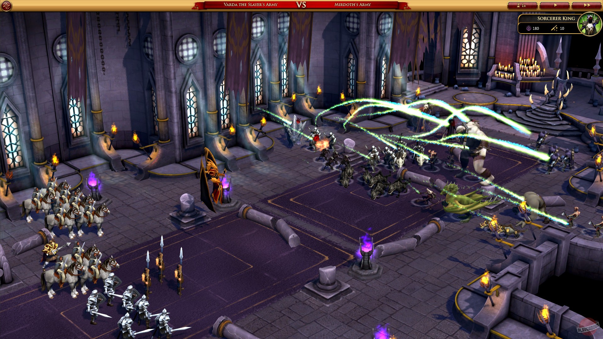 Скриншот из игры Sorcerer King - 37