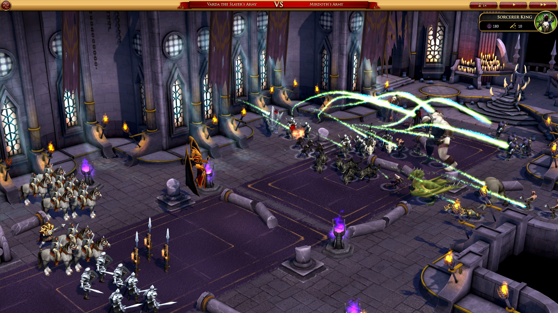 Скриншот из игры Sorcerer King - 29
