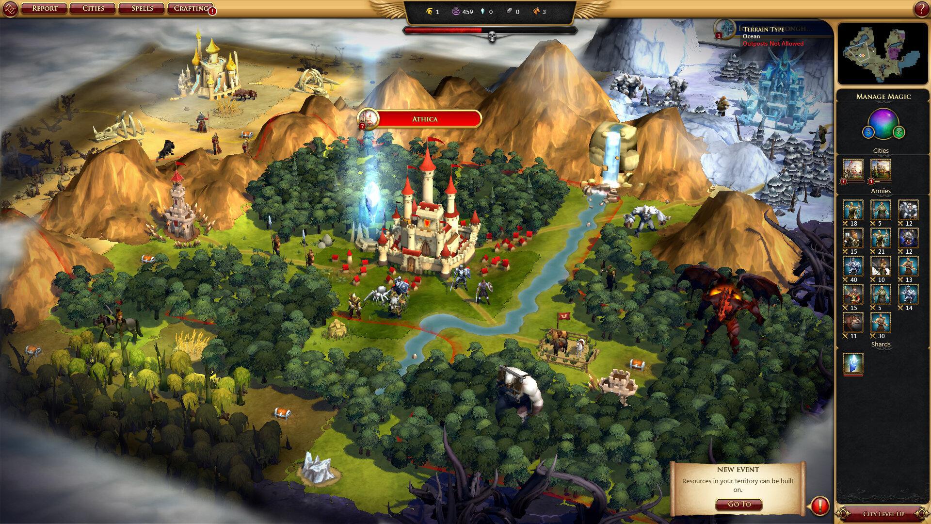 Скриншот из игры Sorcerer King - 18