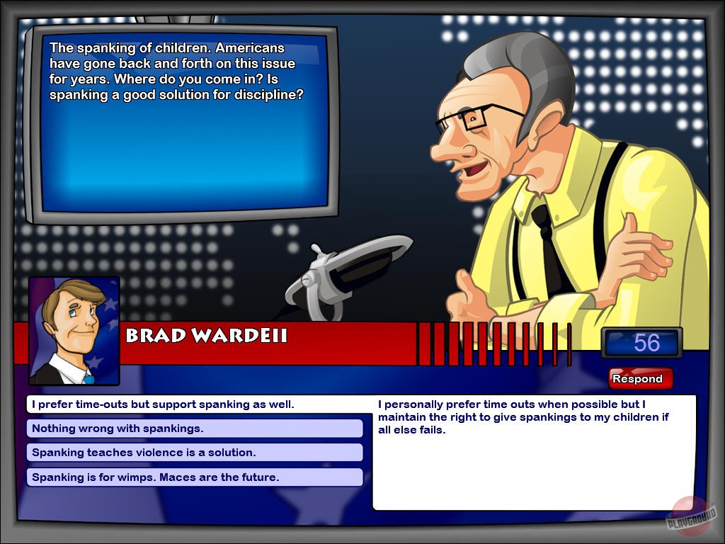 Скриншот из игры The Political Machine 2004 - 1