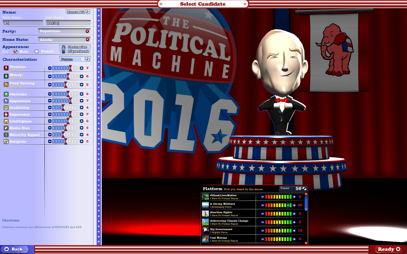 Скриншот из игры The Political Machine 2016 - 32