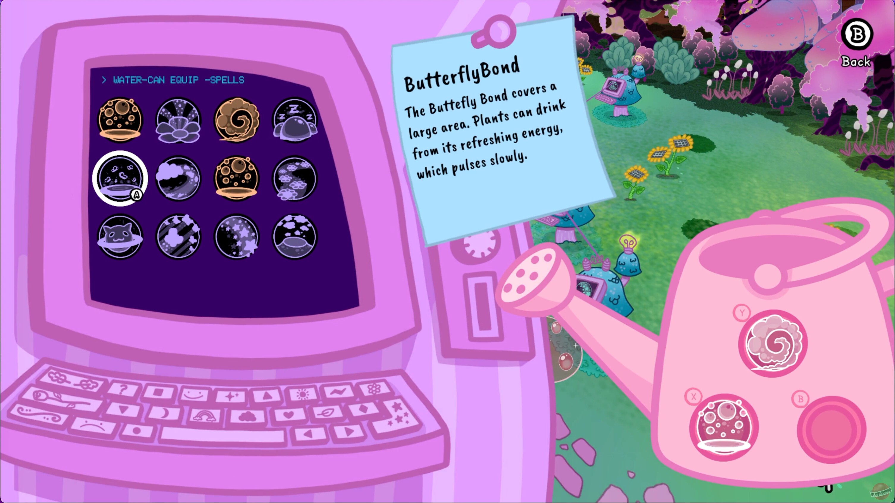 Скриншот из игры Grimoire Groves - 1