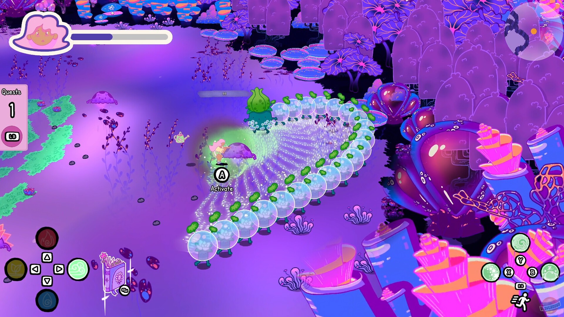 Скриншот из игры Grimoire Groves - 2