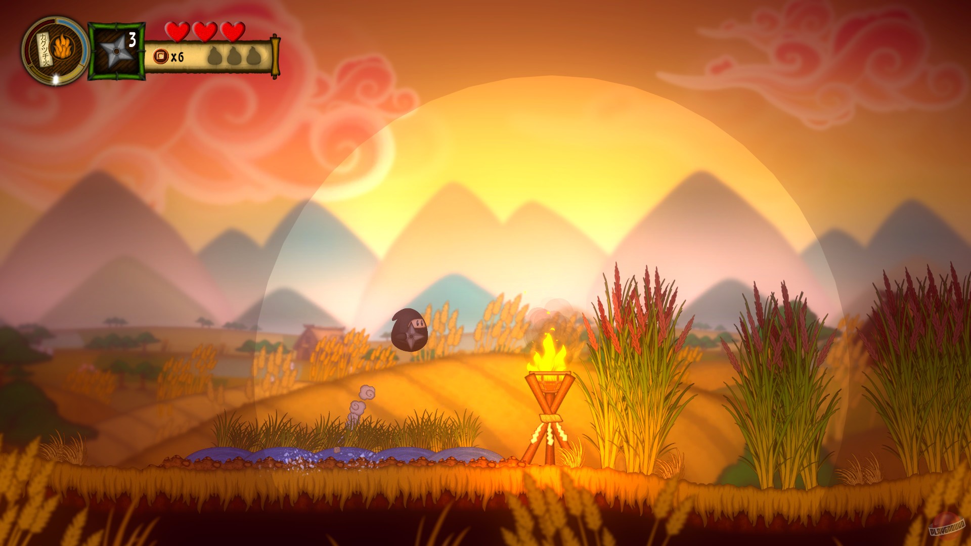 Скриншот из игры Taro the Sneaky Ninja - 9