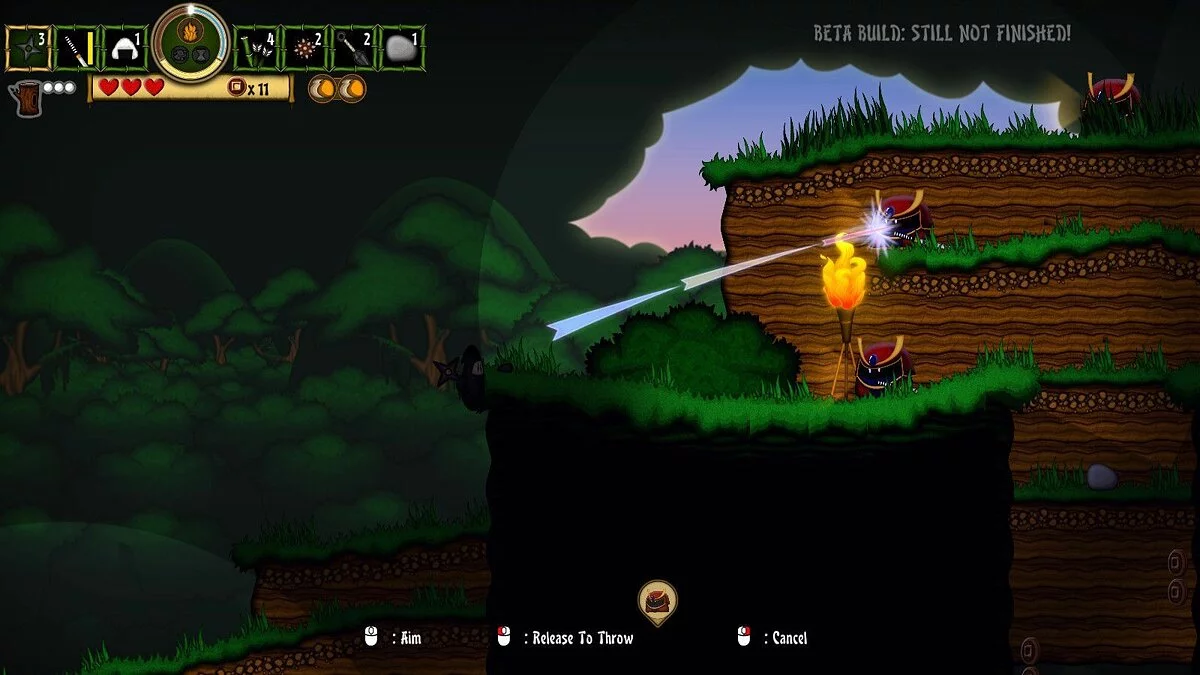 Скриншот из игры Taro the Sneaky Ninja - 3