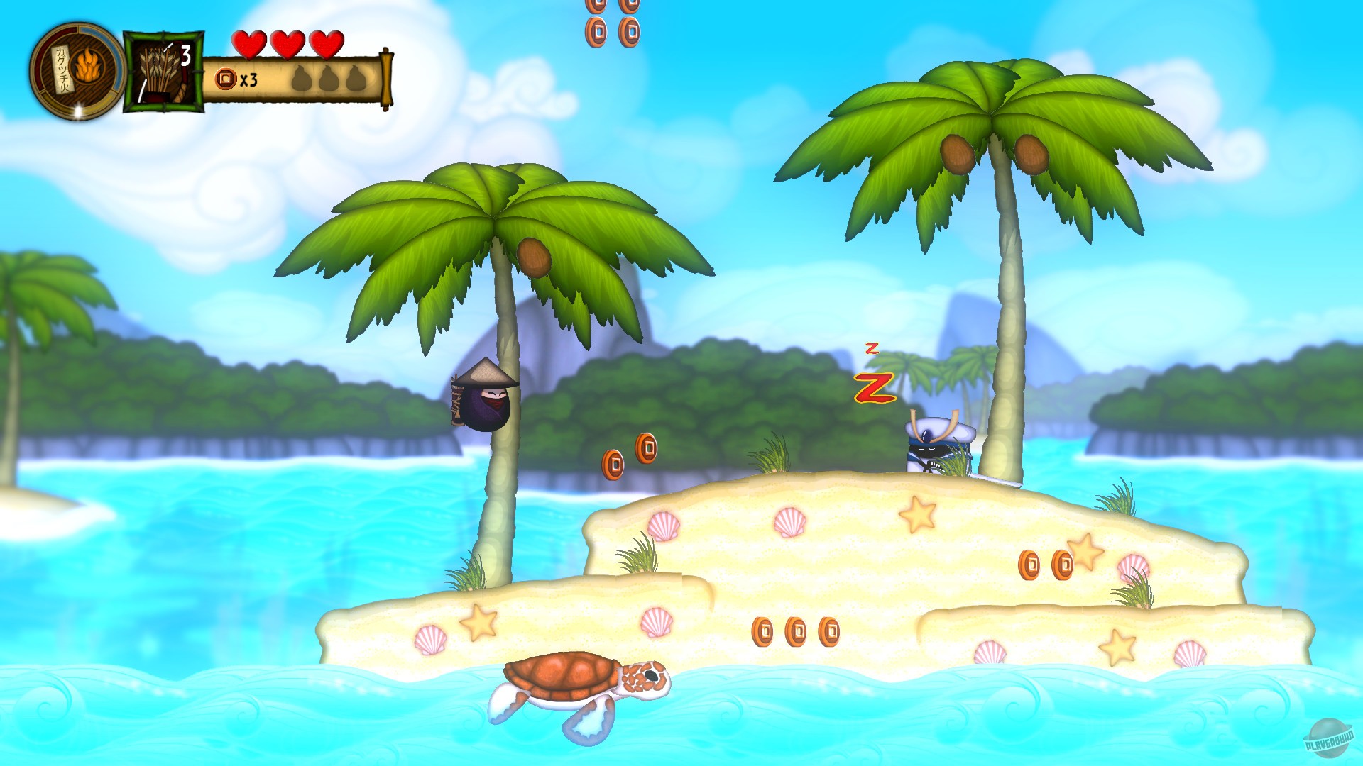 Скриншот из игры Taro the Sneaky Ninja - 10