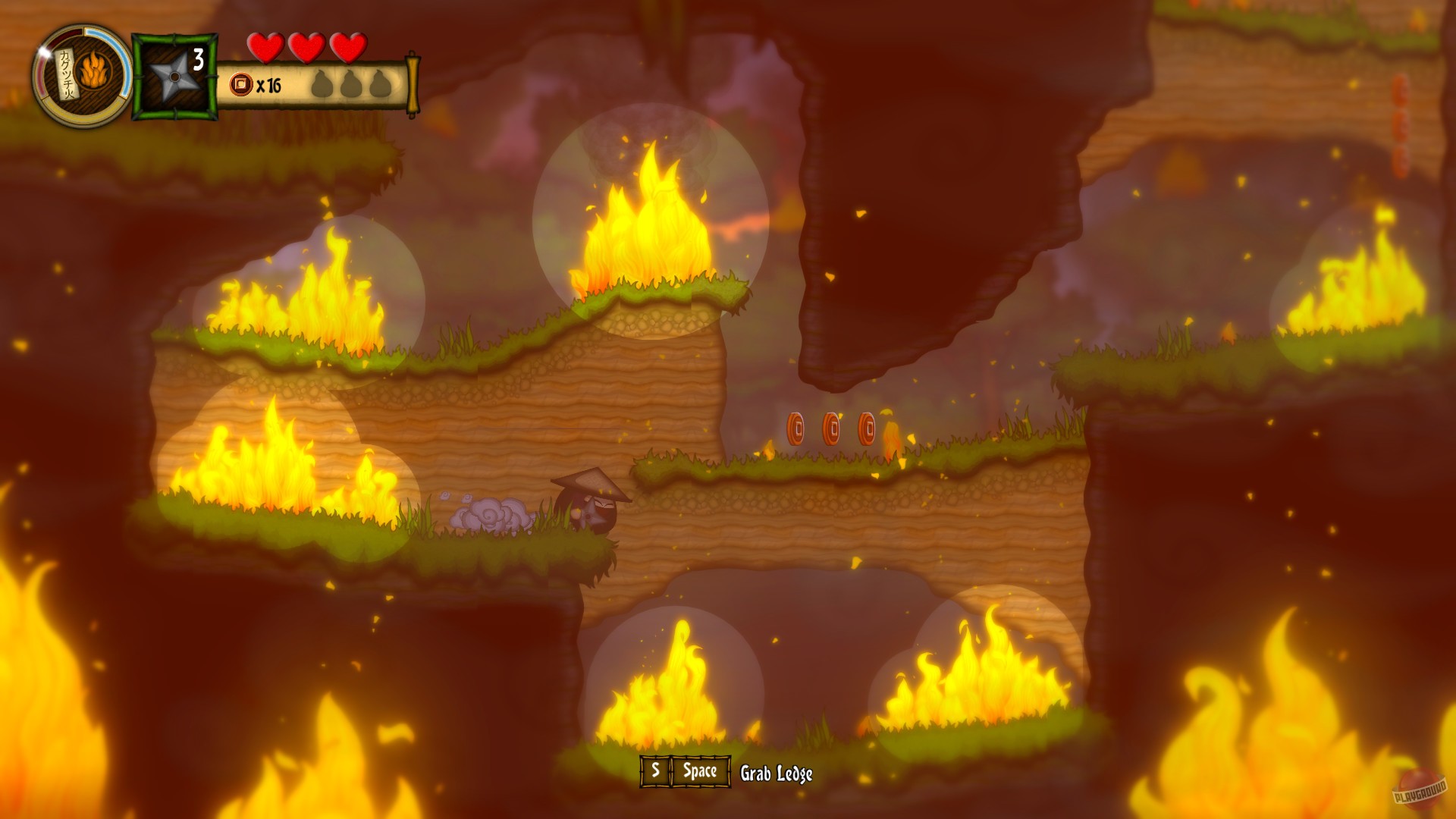 Скриншот из игры Taro the Sneaky Ninja - 2