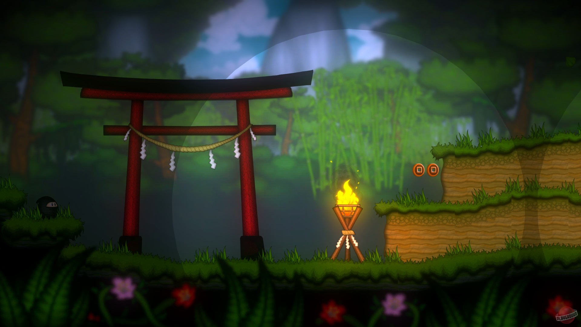 Скриншот из игры Taro the Sneaky Ninja - 4