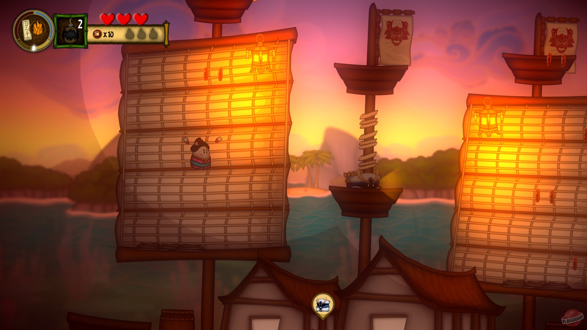 Скриншот из игры Taro the Sneaky Ninja - 22