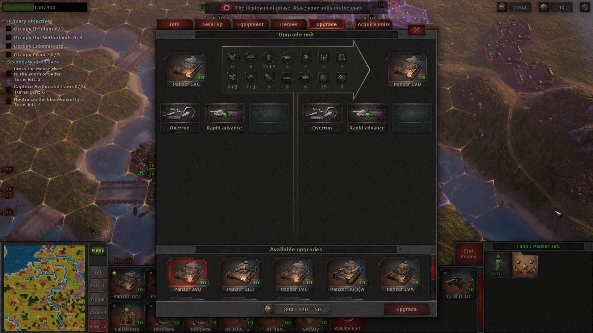 Скриншот из игры Strategic Mind: Blitzkrieg - 2