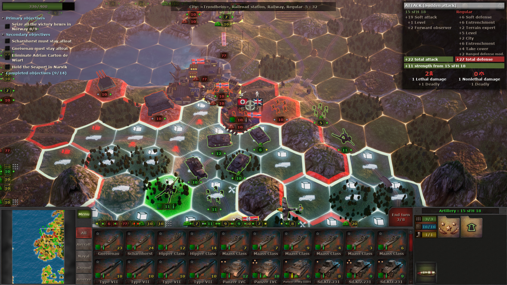 Скриншот из игры Strategic Mind: Blitzkrieg - 11