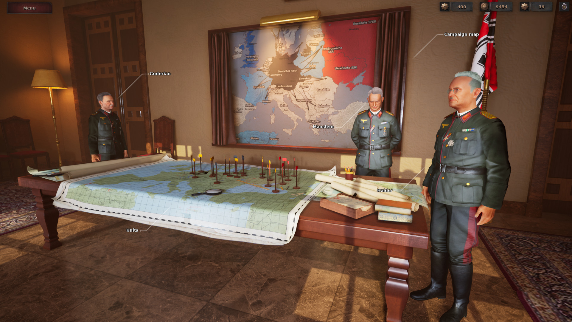 Скриншот из игры Strategic Mind: Blitzkrieg - 14