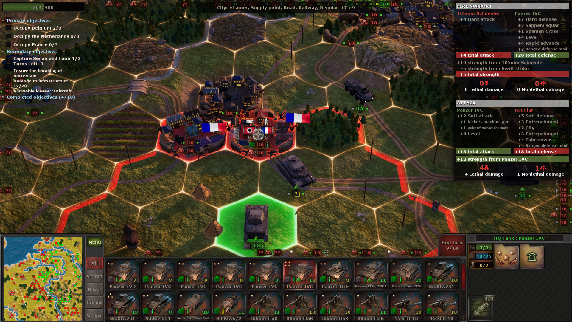 Скриншот из игры Strategic Mind: Blitzkrieg - 7