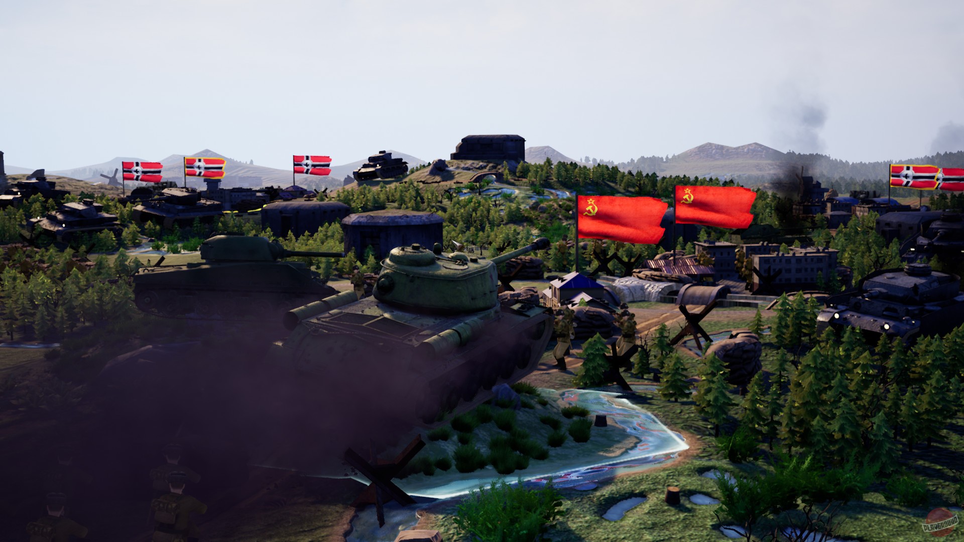 Скриншот из игры Strategic Mind: Spectre of Communism - 43