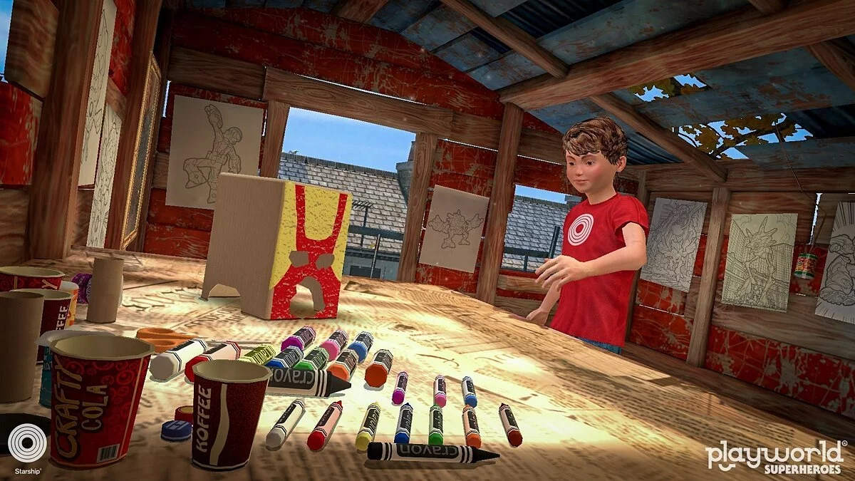 Скриншот из игры Playworld Superheroes - 2