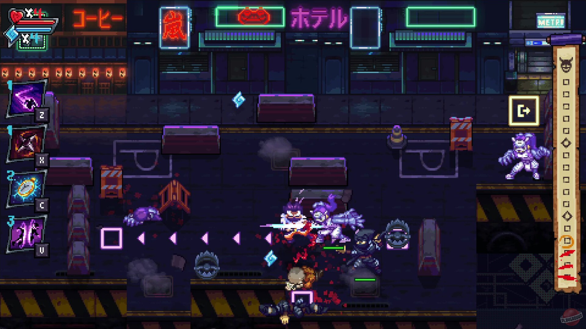 Скриншот из игры Arashi Gaiden - 8