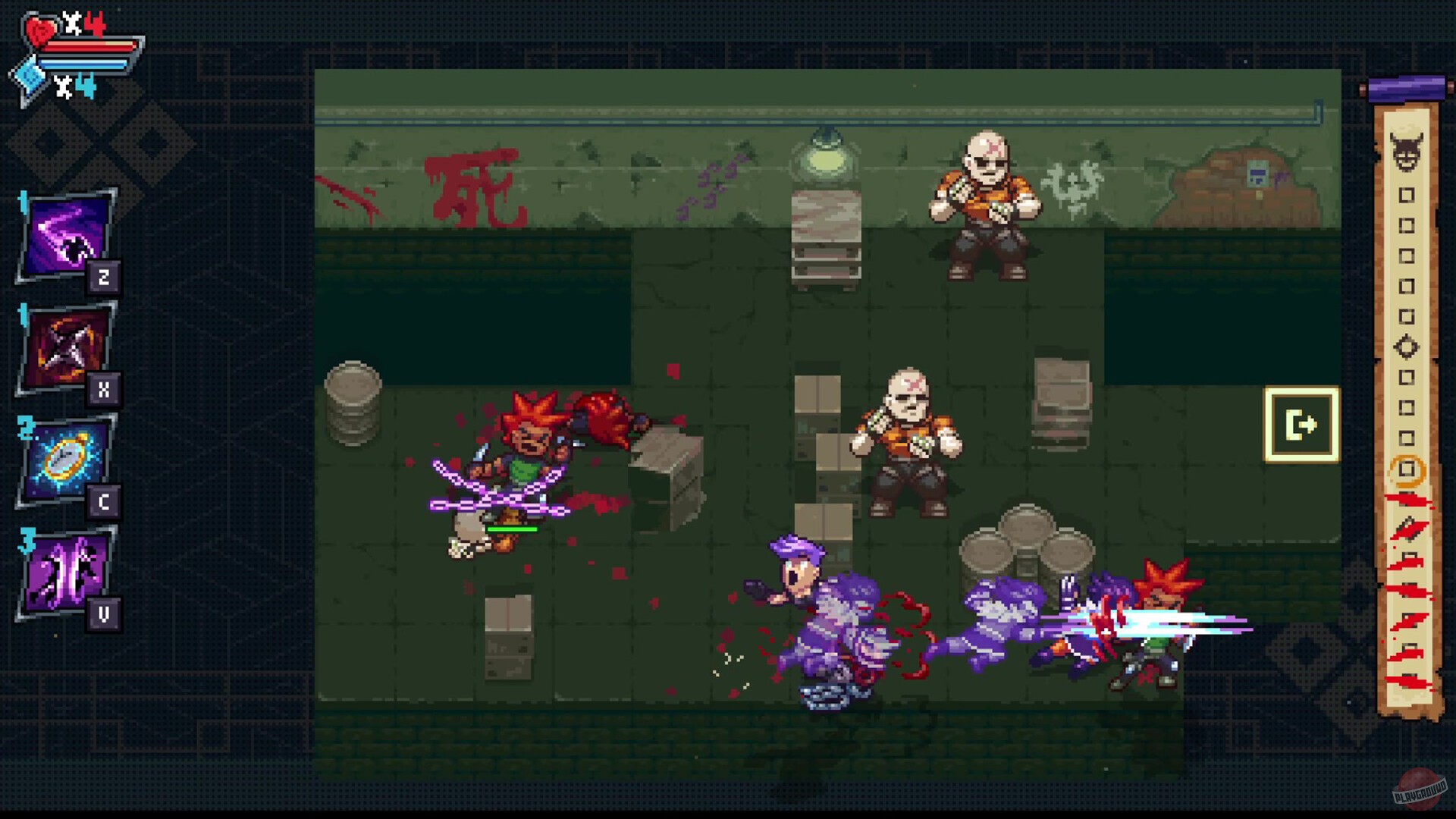 Скриншот из игры Arashi Gaiden - 5