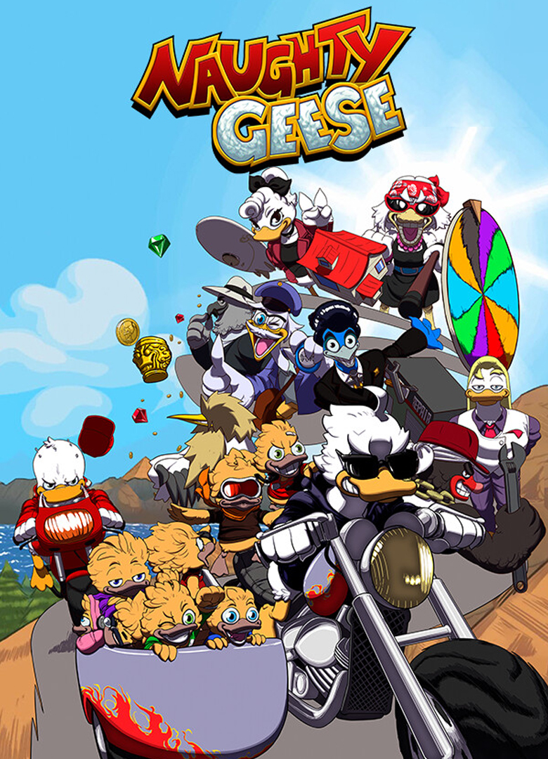 Обложка игры Naughty Geese