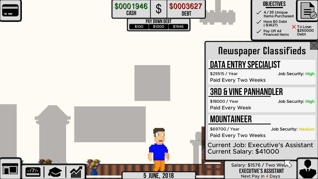 Скриншот из игры Life and Debt: A Real Life Simulator - 8