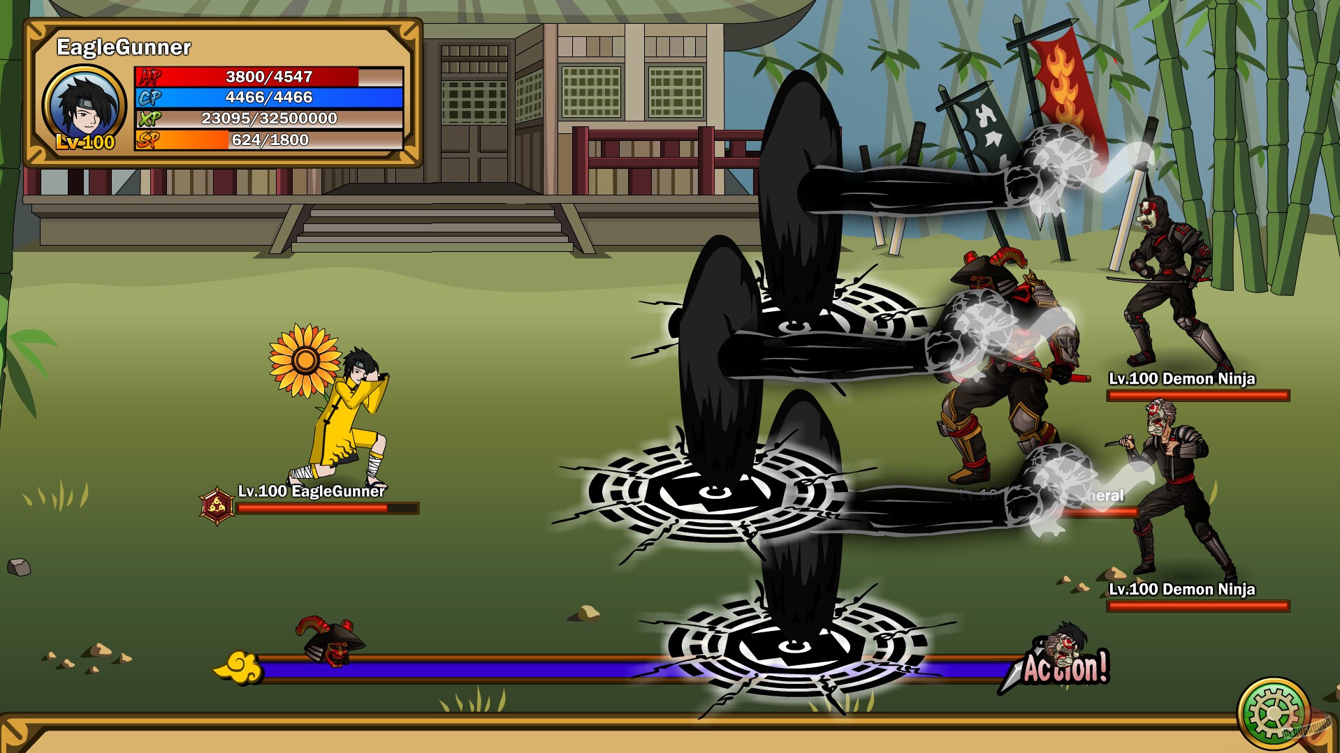 Скриншот из игры Ninja Rift - 1