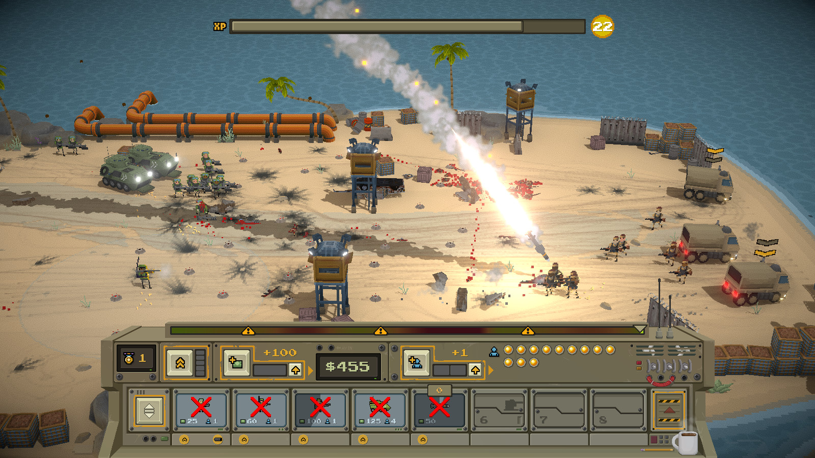 Скриншот из игры Warpips - 2