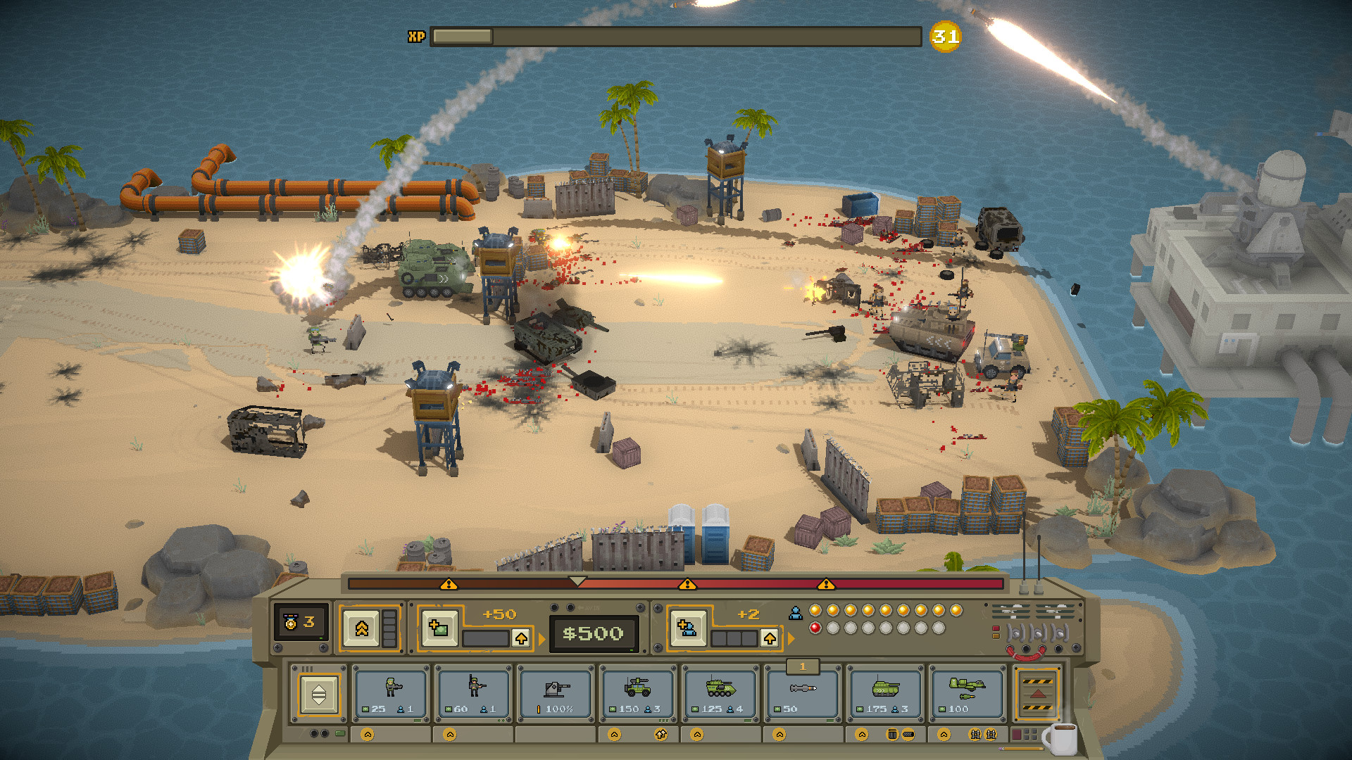 Скриншот из игры Warpips - 4