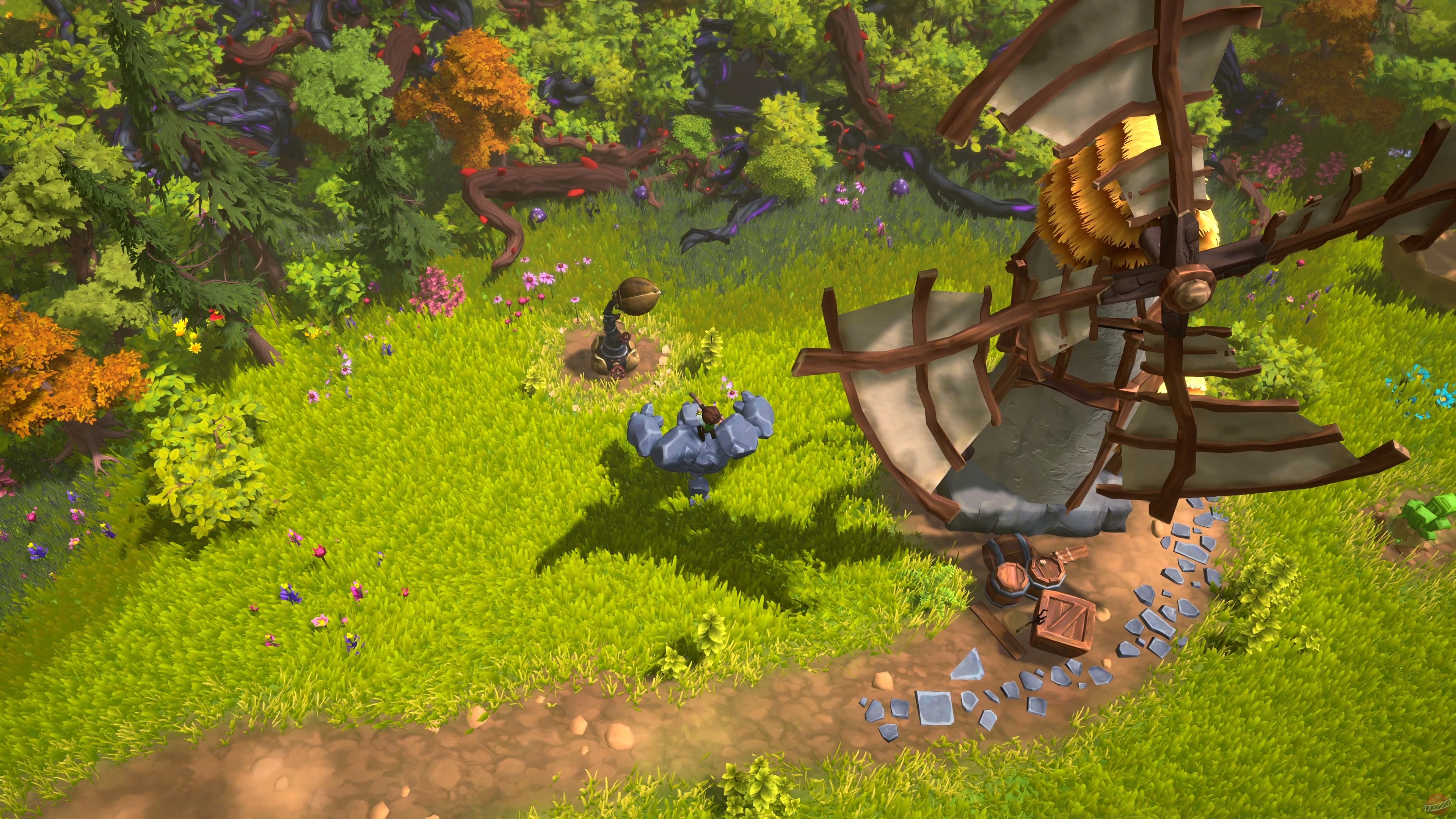 Скриншот из игры Curse of the Deadwood - 1