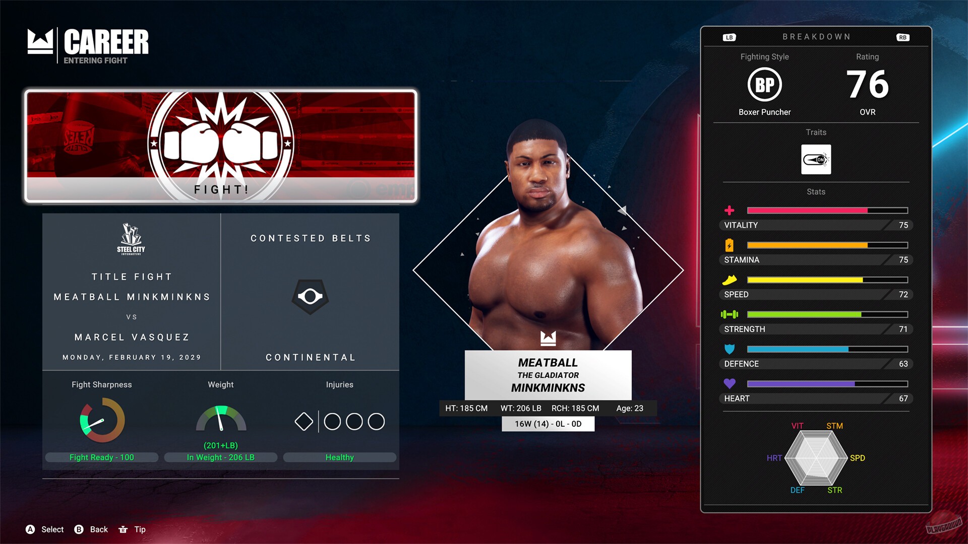 Скриншот из игры eSports Boxing Club - 29