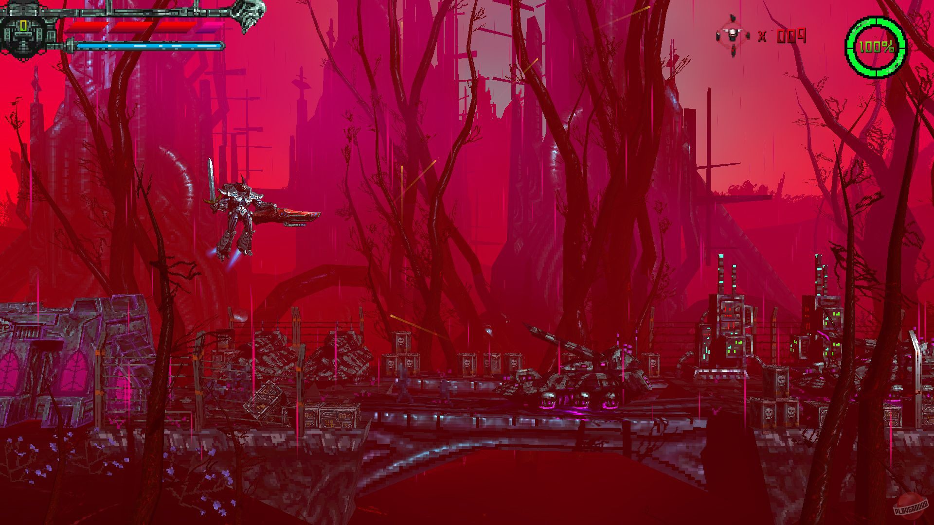 Скриншот из игры Valfaris: Mecha Therion - 52