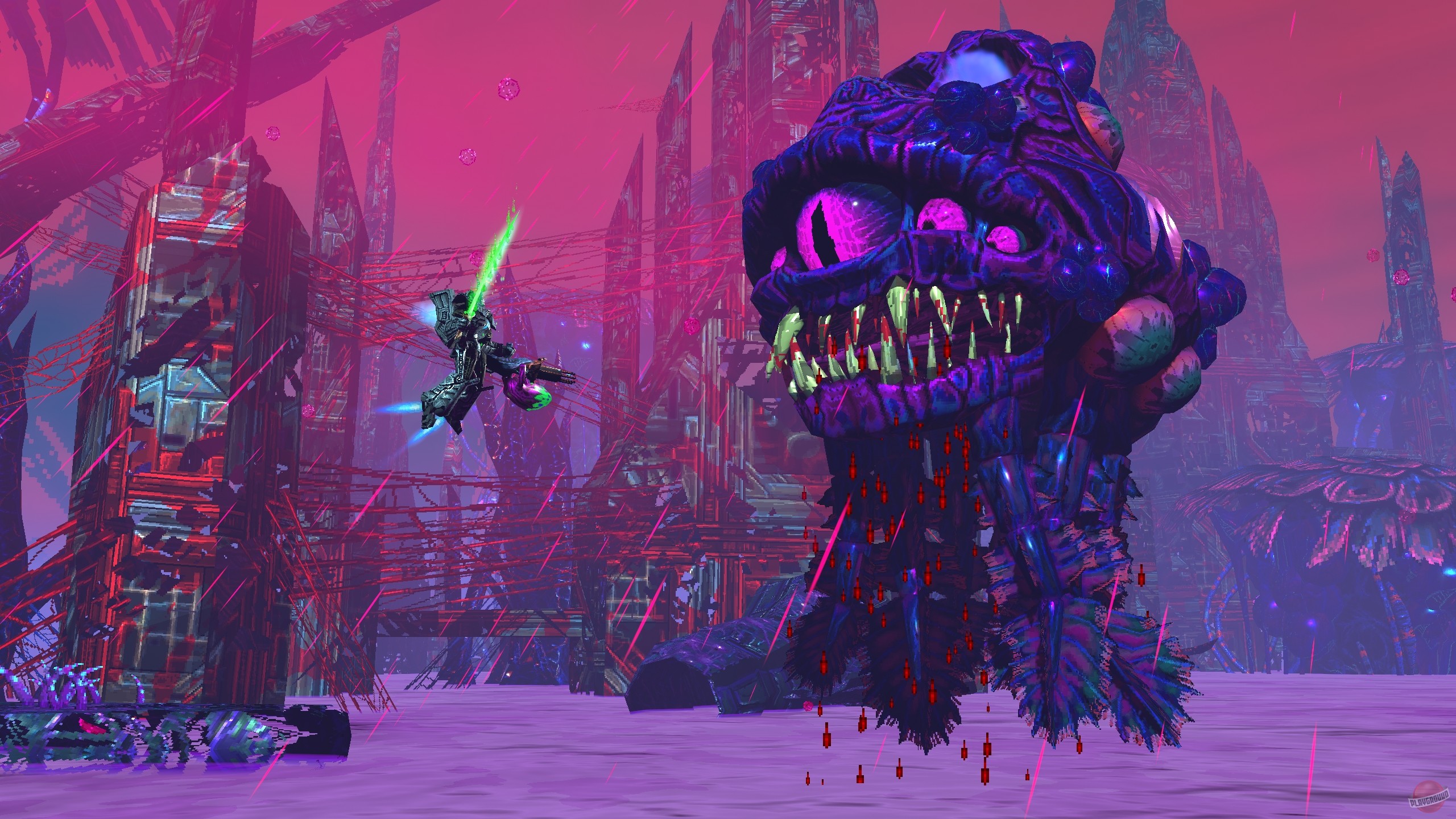 Скриншот из игры Valfaris: Mecha Therion - 47