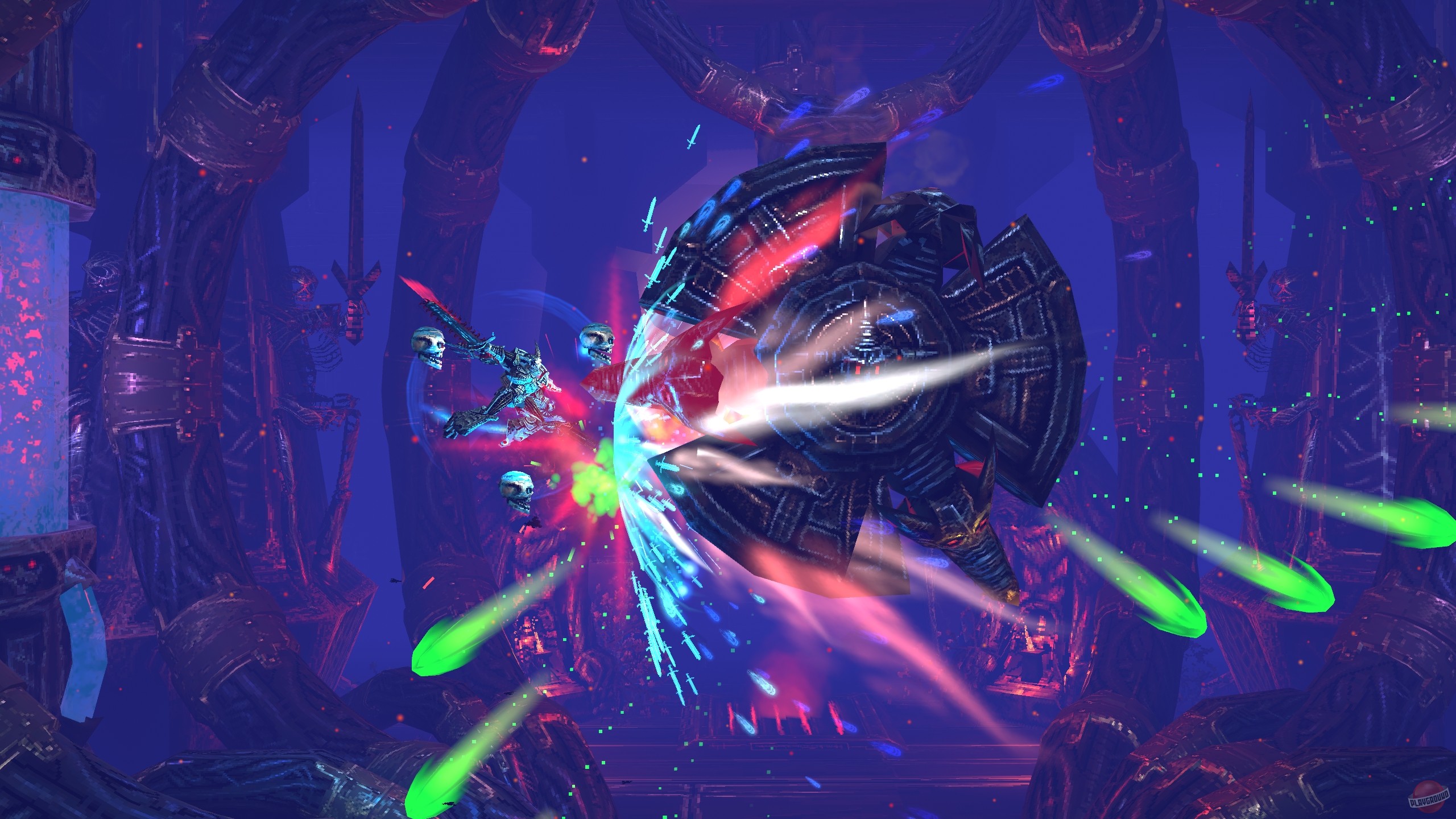 Скриншот из игры Valfaris: Mecha Therion - 57