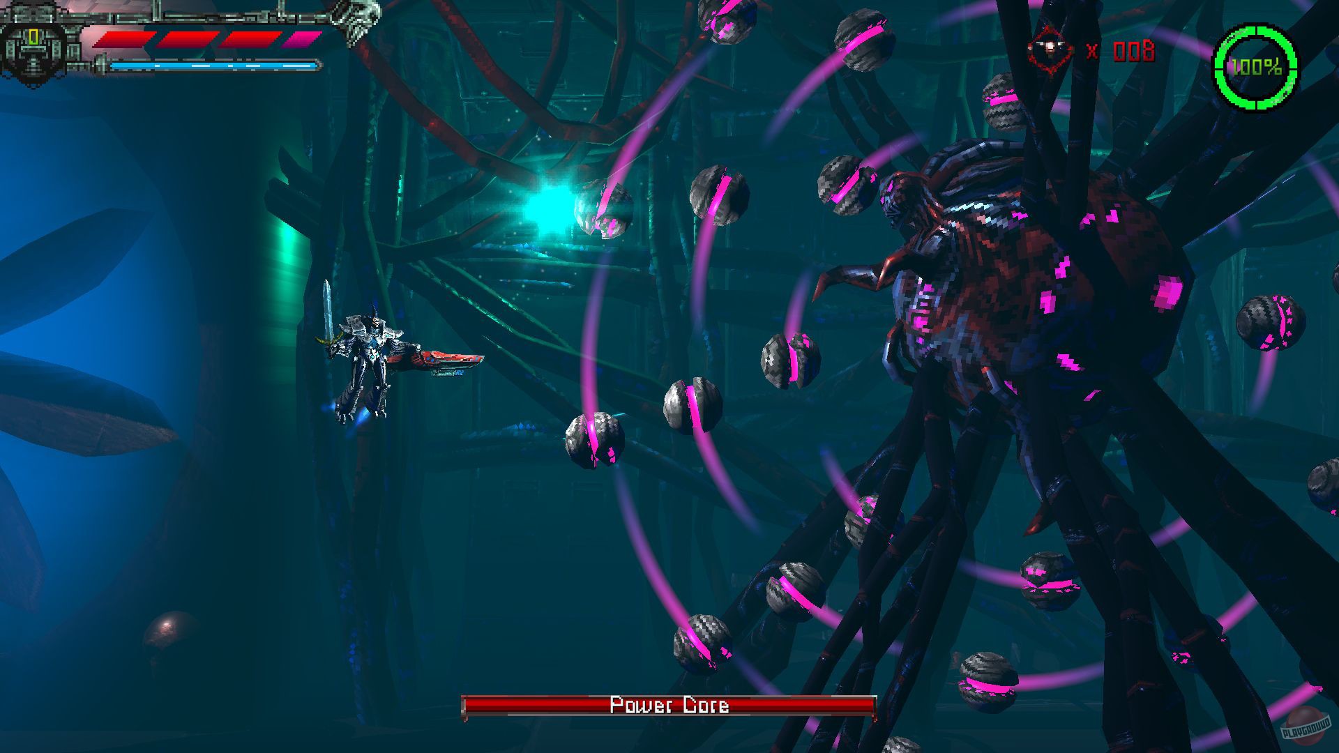 Скриншот из игры Valfaris: Mecha Therion - 39