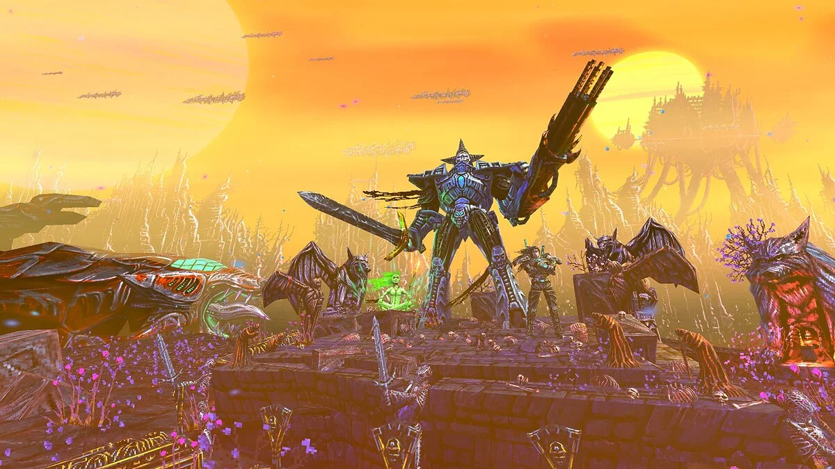 Скриншот из игры Valfaris: Mecha Therion - 10