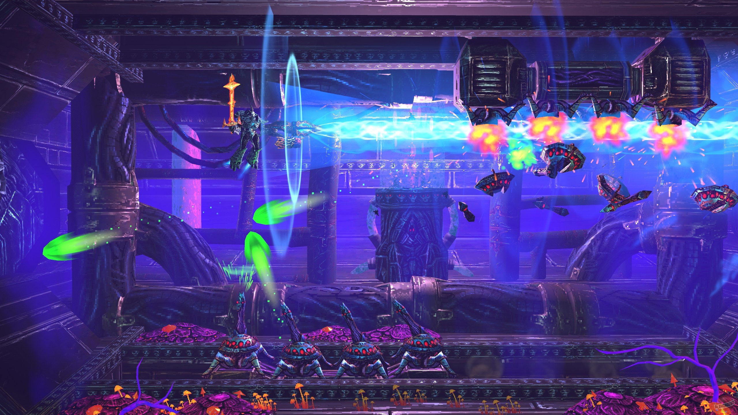 Скриншот из игры Valfaris: Mecha Therion - 13