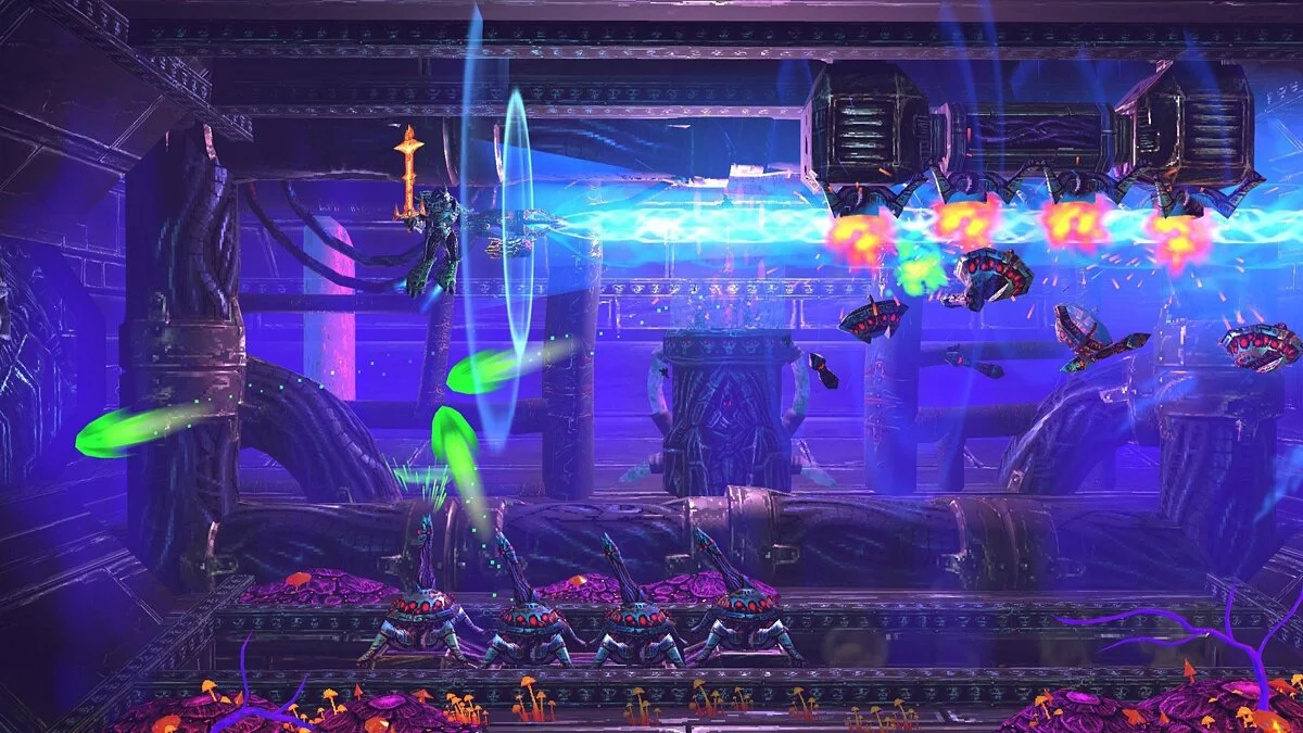 Скриншот из игры Valfaris: Mecha Therion - 28