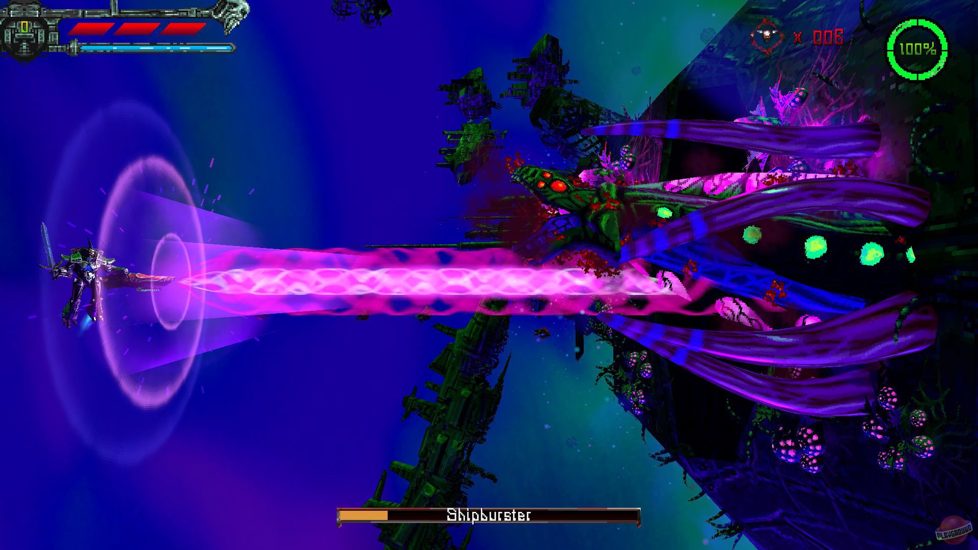 Скриншот из игры Valfaris: Mecha Therion - 54