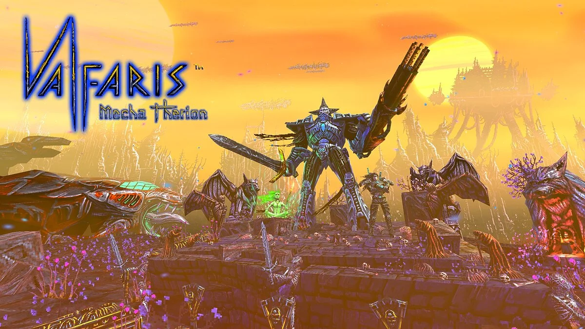 Скриншот из игры Valfaris: Mecha Therion - 16